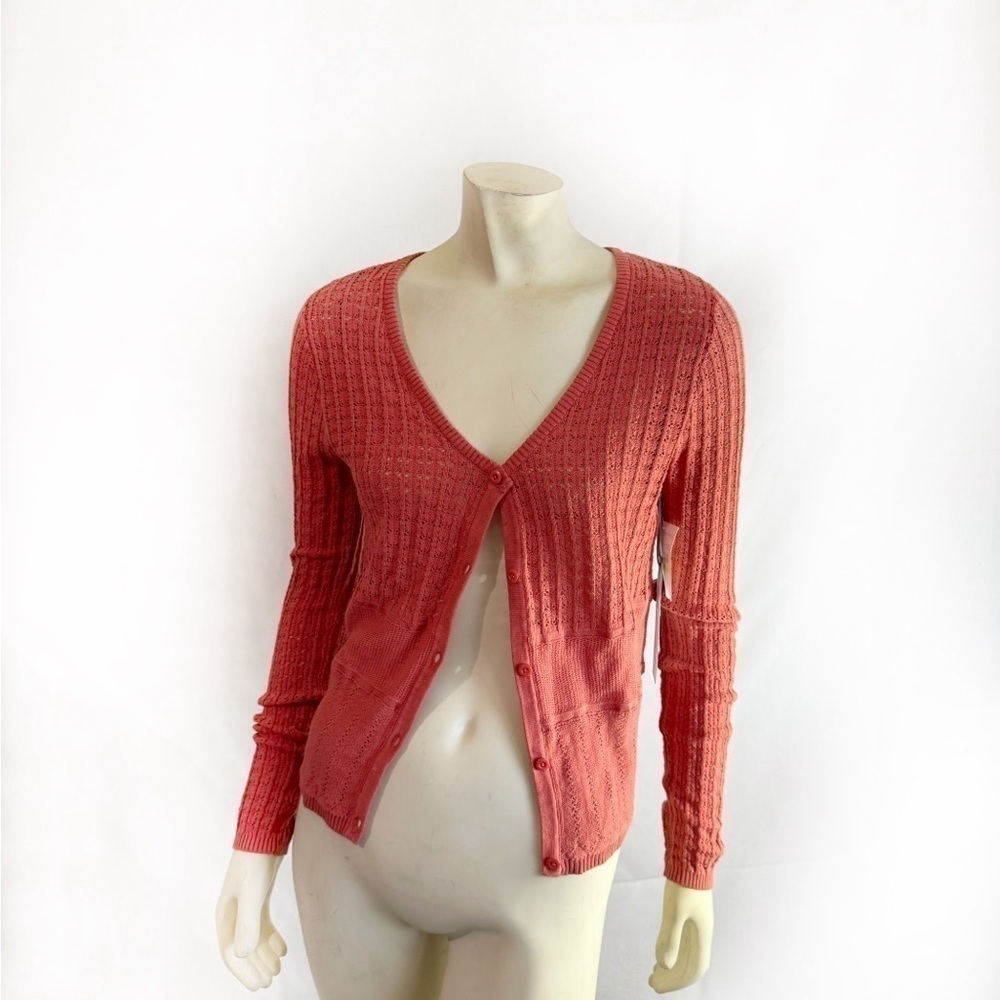 O’neill Knitted Cardigan Button Sweater Size M